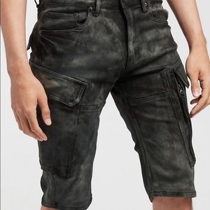 Men’s Black Denim Shorts